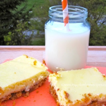 Barras de Limón (Simple Lime-Lemon Bars)