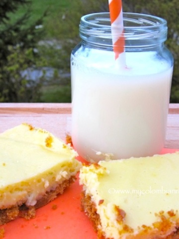 Barras de Limón (Simple Lime-Lemon Bars)