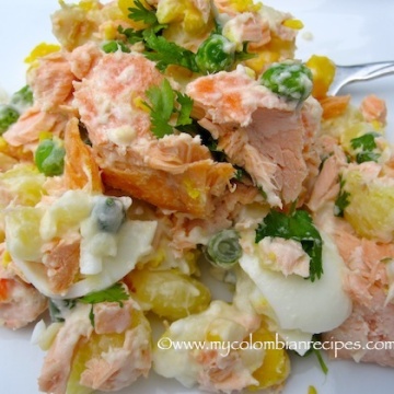 Ensalada de Salmón y Papa (Salmon and Potato Salad)