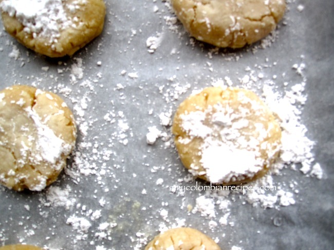 polvorosas baking sheet