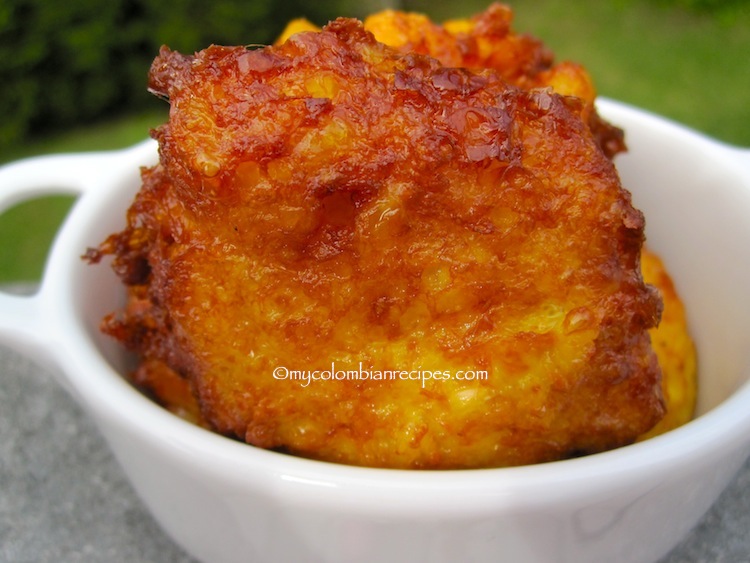 Regañonas (Colombian Corn Fritters)