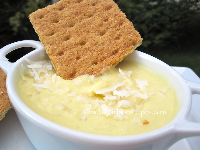 Passion Fruit and Coconut Dip