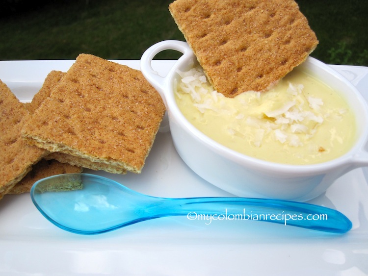 Passion Fruit and Coconut Dip