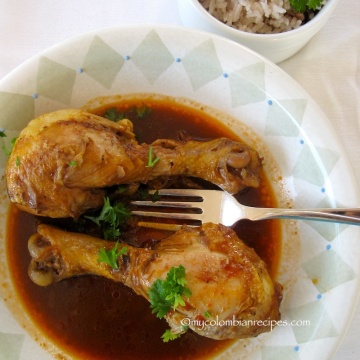 Pollo a la Coca-Cola (Braised Chicken with Cola Drink)