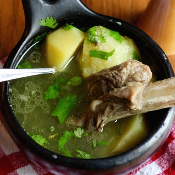 Caldo de Costilla (Colombian Beef Rib Soup)