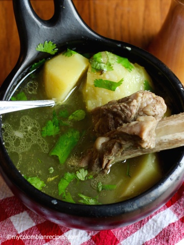 Caldo de Costilla (Colombian Beef Rib Soup)