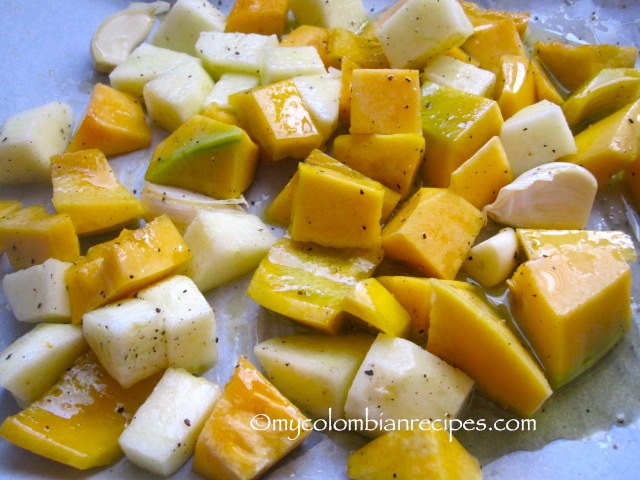 Roasted Butternut Squash, Apple and Jalapeño Flatbread