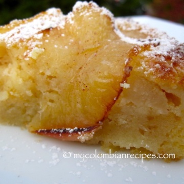 Torta de Manzana (Colombian-Style Apple Cake)