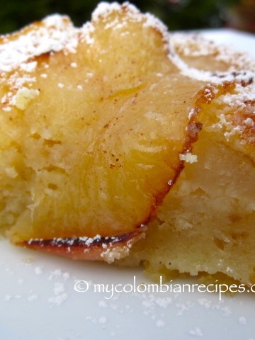 Torta de Manzana (Colombian-Style Apple Cake)