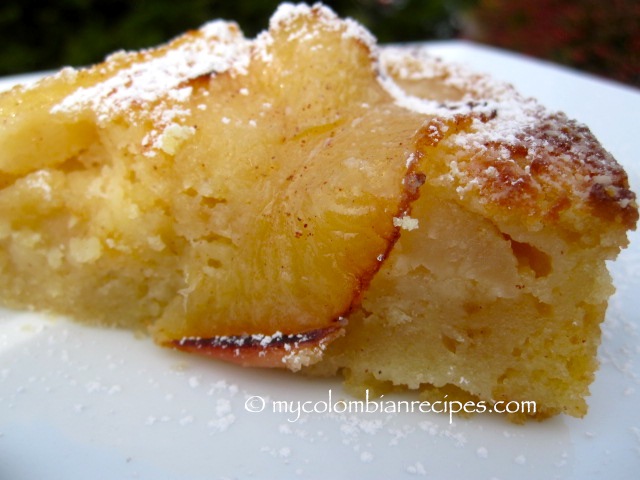 Torta de Manzana (Colombian-Style Apple Cake)