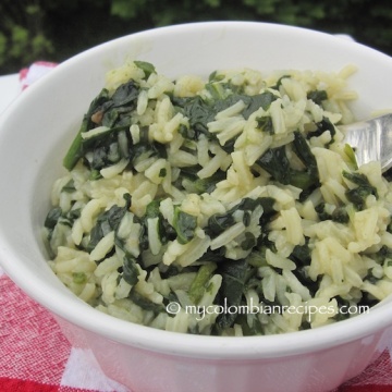 Arroz con Espinacas (Spinach Rice)