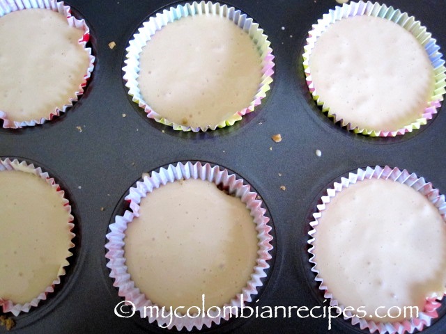 Dulce de Leche and Coconut Mini Cheesecakes