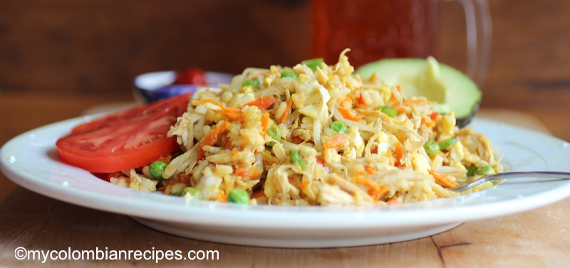 Arroz Chino-Colombiano or Chinese Rice Colombian Style