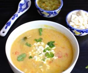 Locro Nariñense (Potato and Cheese Soup) |mycolombianrecipes.com