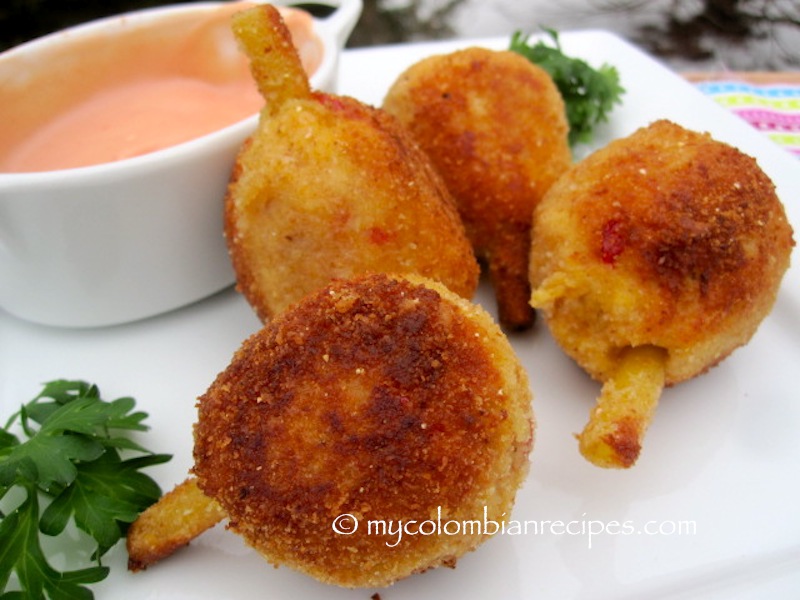 Muslitos (Chicken and Pork Croquettes)