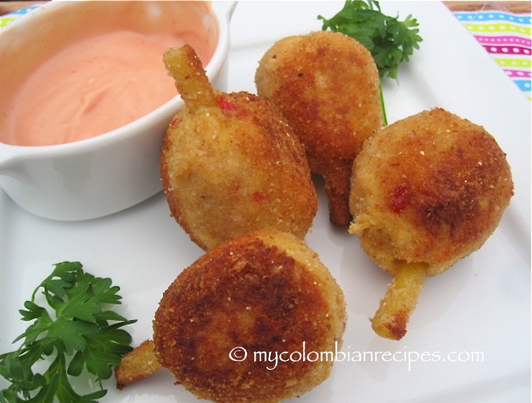 Muslitos (Chicken and Pork Croquettes)