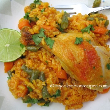 Arroz con Pollo al Horno (Baked Chicken and Rice)