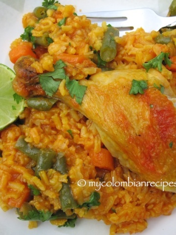 Arroz con Pollo al Horno (Baked Chicken and Rice)