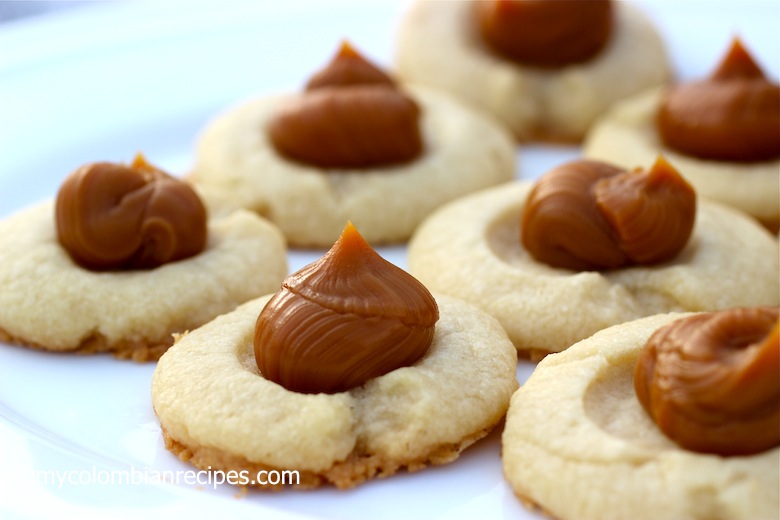 Dulce de Leche Thumbprint Cookies