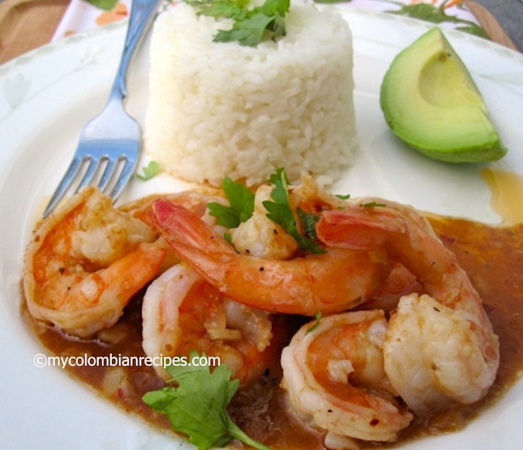 Camarones con Salsa de Tamarindo (Shrimp with Tamarind Sauce)