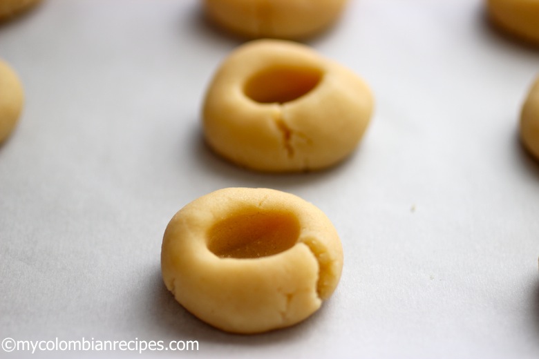 Dulce de Leche Thumbprint Cookies