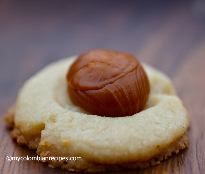 Dulce de Leche Thumbprint Cookies