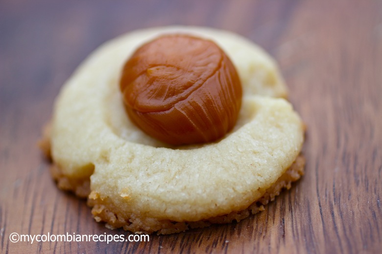 Dulce de Leche Thumbprint Cookies