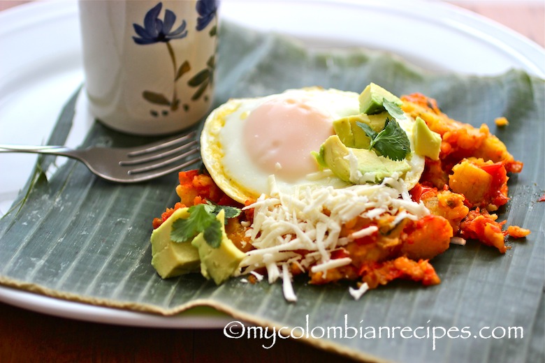 Cayeye and Cabeza de Gato(Colombian Mashed Green Plantain)