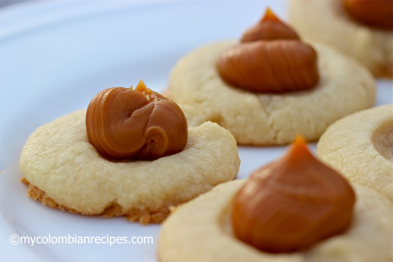 Dulce de Leche Thumbprint Cookies