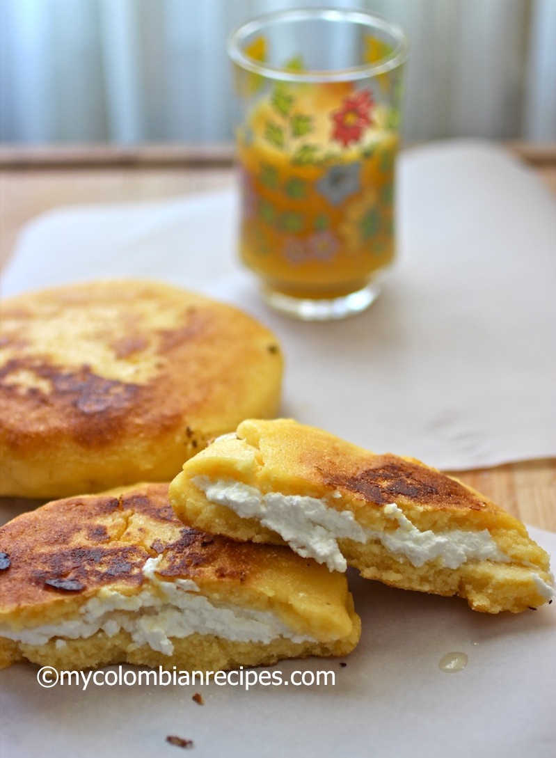 Arepa Boyacense (Arepa from Boyacá)