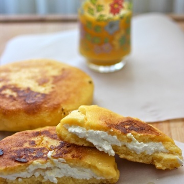 Receta de Arepa Boyacence |mycolombianrecipes.com