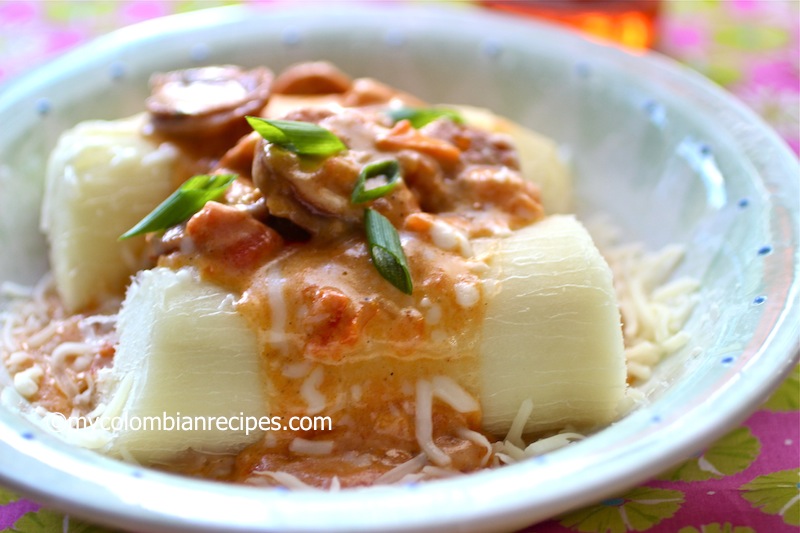 Colombian Yuca chorriada