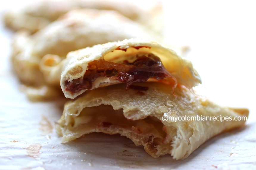 Empanadas de Bocadillo con Queso (Guava Paste and Cheese Empanadas)