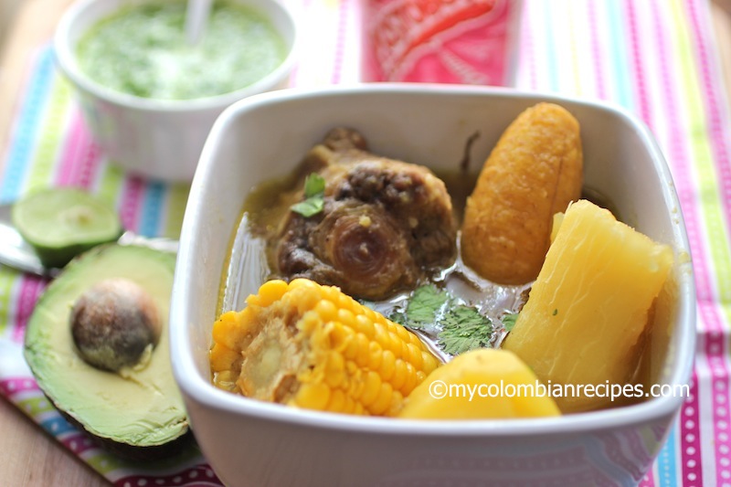 Sancocho de Cola (Oxtail Colombian Soup)