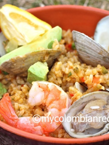 Arroz Marinero (Colombian Seafood Rice)