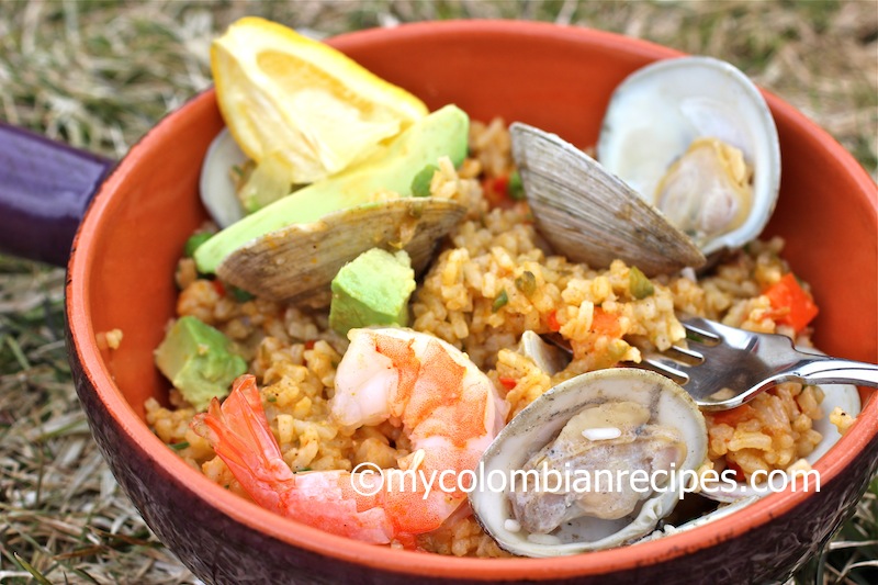 Arroz Marinero (Colombian Seafood Rice)