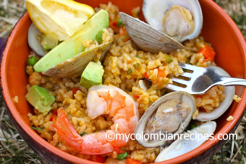 Arroz Marinero (Colombian-Style Seafood Rice) - My Colombian Recipes