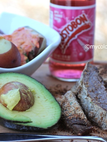 Sobrebarriga al Horno (Colombian-Style Baked Flank Steak) |mycolombianrecipes.com