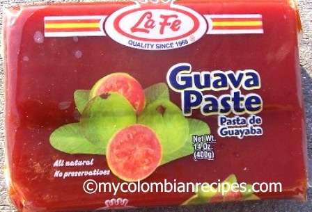 guva paste bocadillo mycolombianrecipes.com