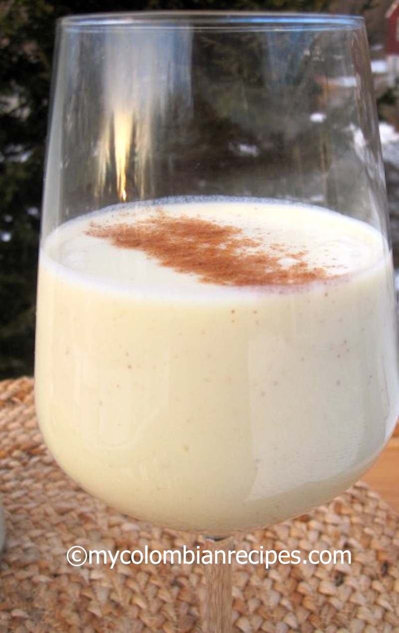 Sabajon Colombiano(Colombian-Style Eggnog)