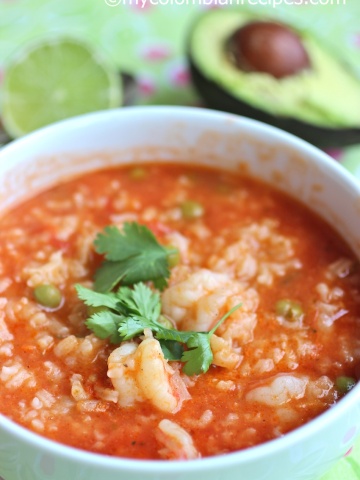 Arroz Caldoso de Camarones (Shrimp Soupy Rice)