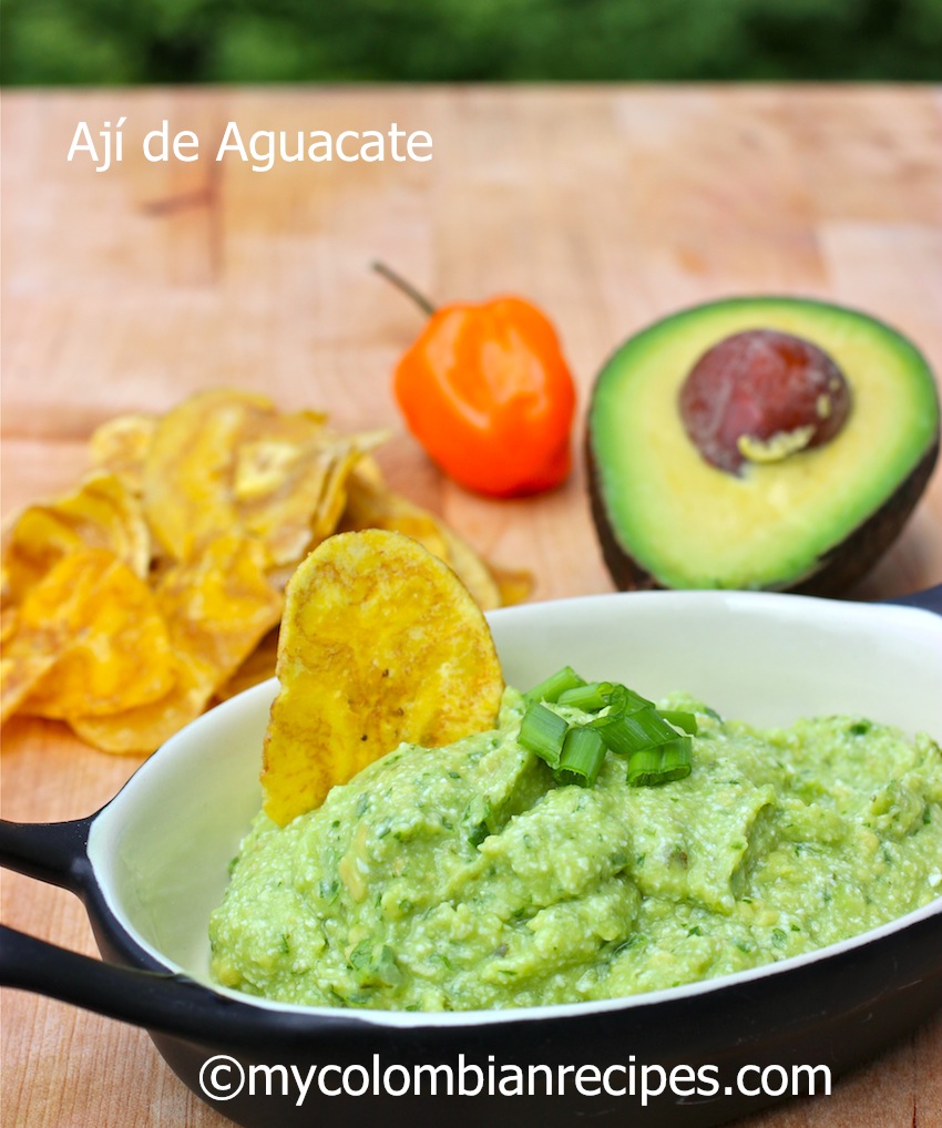 Ají de Aguacate (Colombian Hot Avocado Sauce)