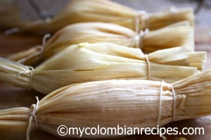 Comida Colombiana-Bollos de Mazorca