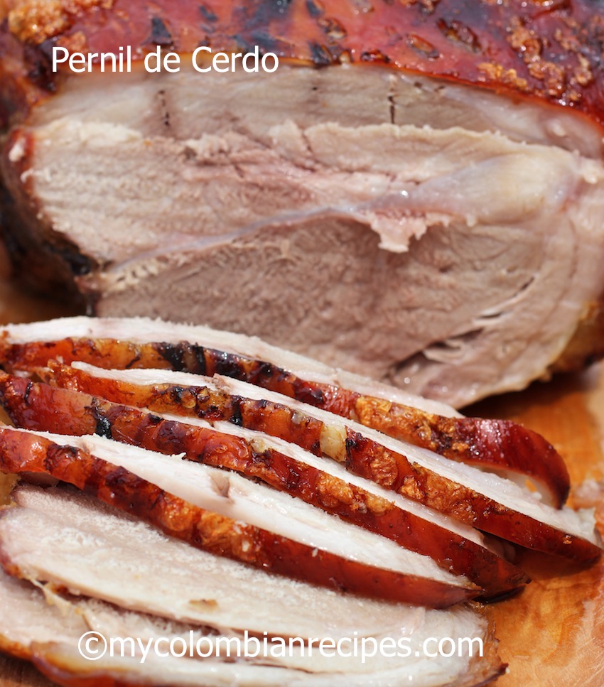 Pernil Asado Colombiano (Colombian-Style Roasted Pork Leg)