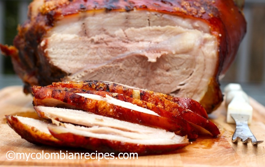 Pernil Asado Colombiano (Colombian-Style Roasted Pork Leg)