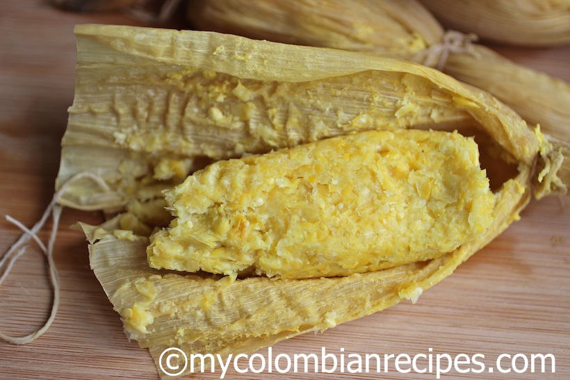 Bollos de Mazorca (Steamed Fresh Corn Rolls)