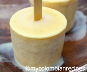Paletas de Maracuyá (Creamy Passion Fruit Popsicles)