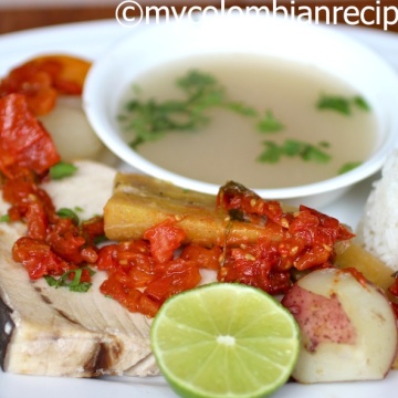 Viudo de Pescado (Fish Widower) |mycolombianrecipes.com