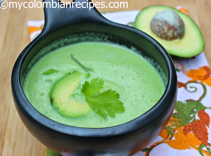 Receta de Crema de Aguacate Colombia