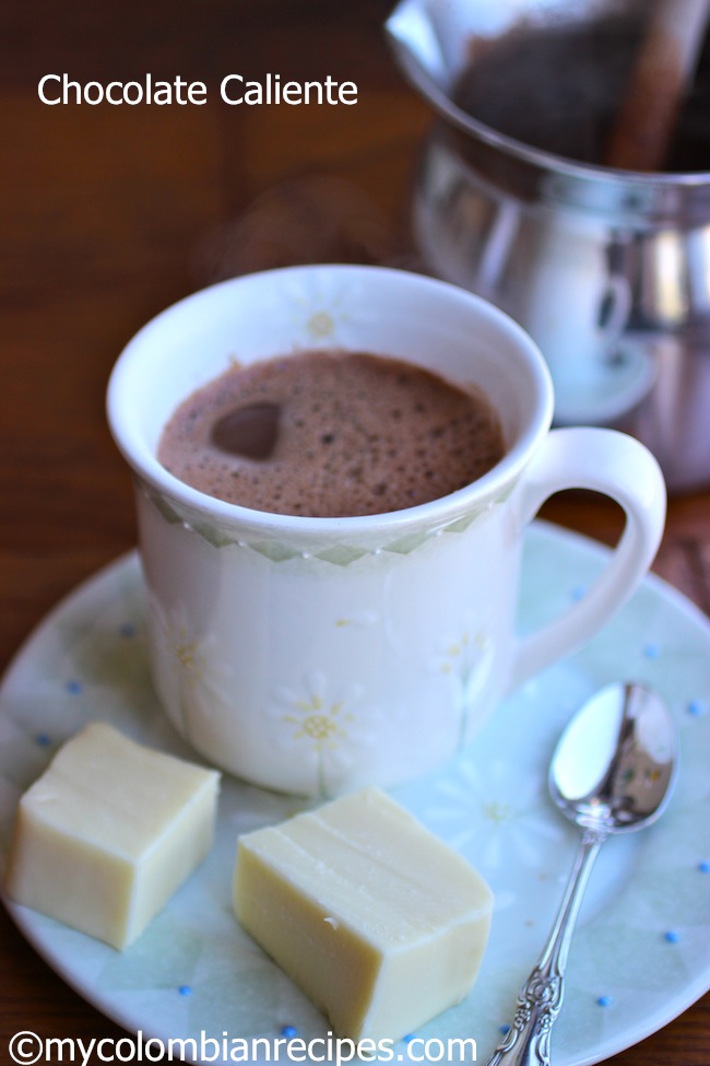 Chocolate Caliente con Agua (Hot Chocolate with Water)